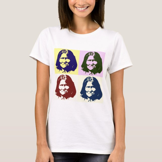 Pop Art Geronimo T-Shirt (Vorderseite)