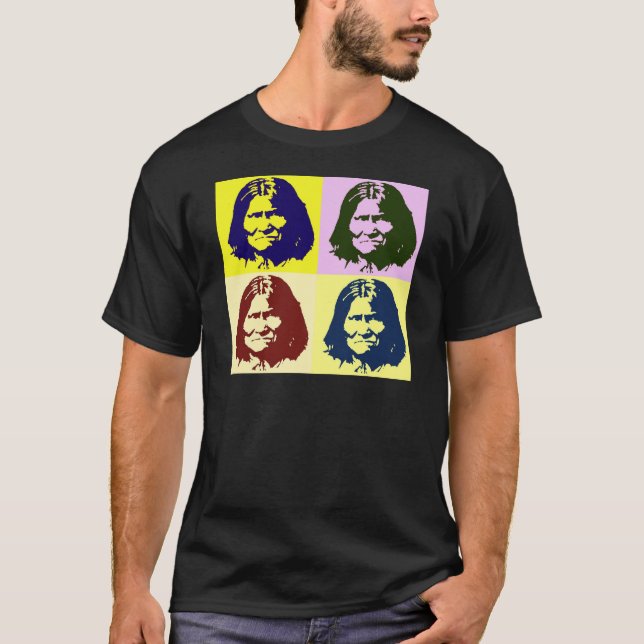 Pop Art Geronimo T-Shirt (Vorderseite)