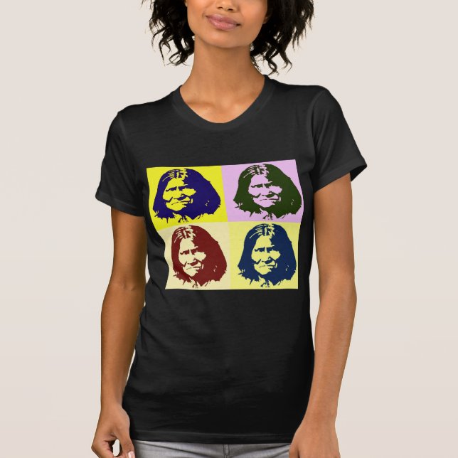 Pop Art Geronimo T-Shirt (Vorderseite)