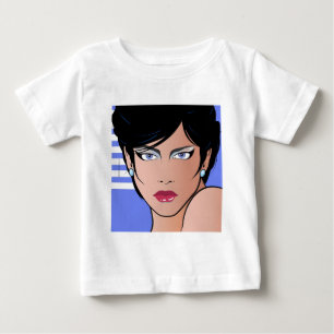 Pop Art Girl - Bettina Baby T-shirt