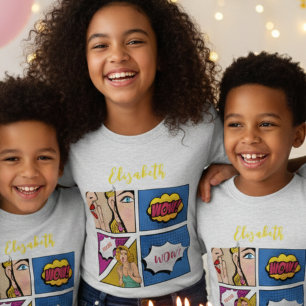 Pop Art Girl Comic T-Shirt