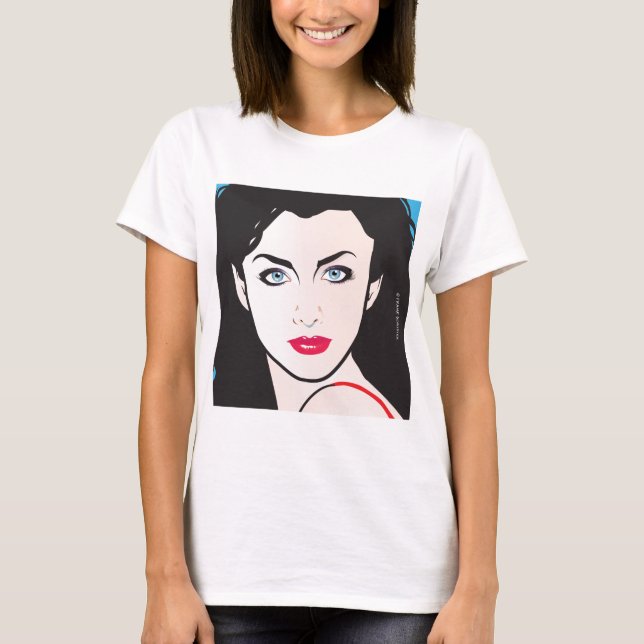 Pop Art Girl - Jill T-Shirt (Vorderseite)