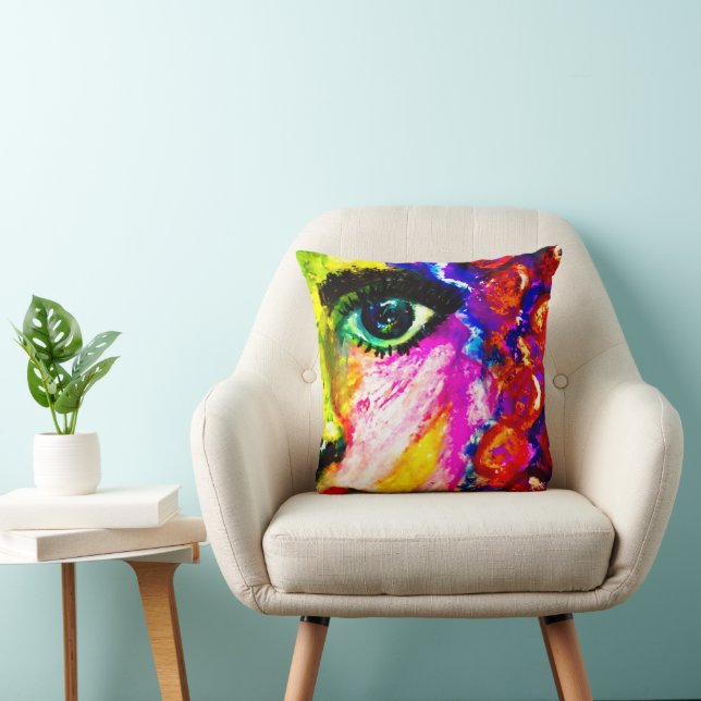 Pop Art Glam Coussin (Chaise)