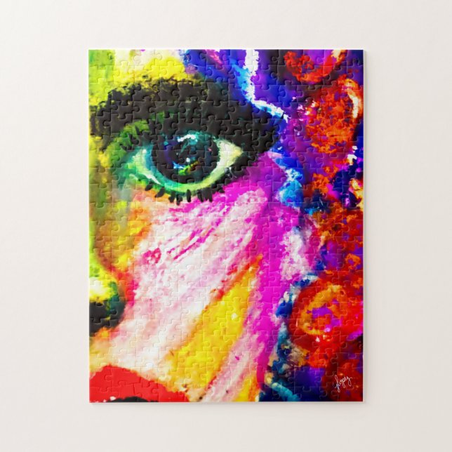 Pop art Glam Large Puzzle (Vertical)