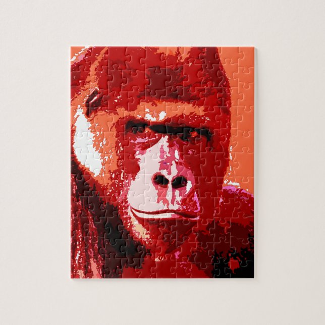 Pop Art Gorilla (Vertikal)