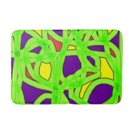 Pop Art Graffiti Badematte