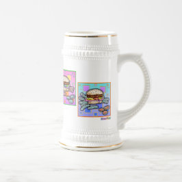 Pop Art HAMBURGER MUG - Beer Stein