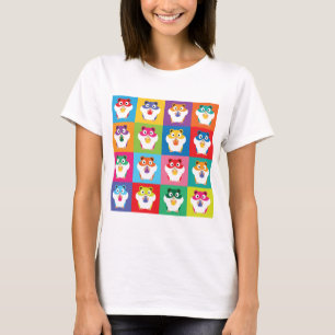 Pop Art Hamsters T - Shirt
