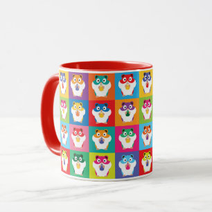 Pop Art Hamsters Tasse