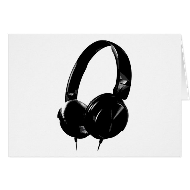 Pop Art Headphone (Vorderseite (Horizontal))