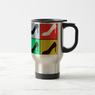 Pop-Art-High-Heels Reisebecher