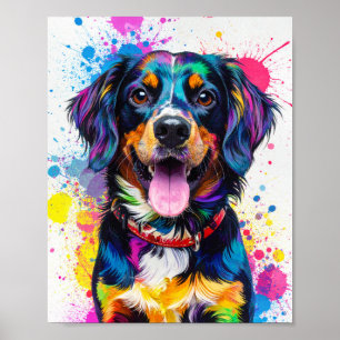 Pop Art Hund Poster