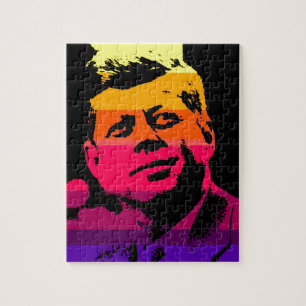 Pop Art Jack JFK John F. Kennedy