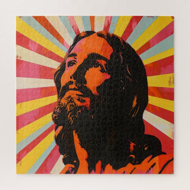 Pop Art Jesus Christus (Vertikal)