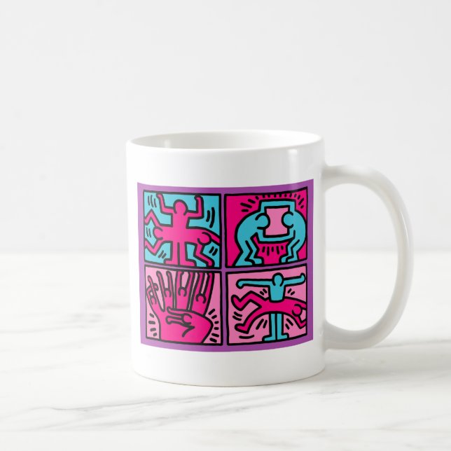 Pop Art Kaffeetasse (Rechts)