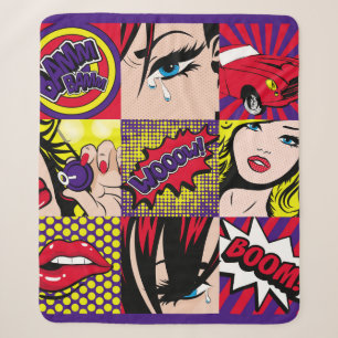 Pop-Art-Kartenillustrationart,pop,hübsch,comic,d Sherpadecke