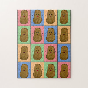 Pop-Art-Kartoffel
