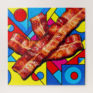Pop Art Knuspriger Speck