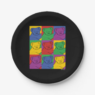 Pop Art Koala Pappteller