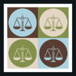 Pop Art Law Poster<br><div class="desc">Pop Art Law. Erleben Sie dieses lustige Design mit Ihrem Hobby,  Beruf oder Besessenheit auf großen T - Shirt,  Aufklebern & vielem mehr. Sie machen auch tolle Geschenke!</div>