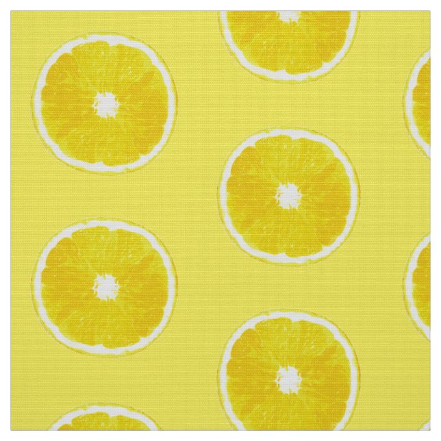 Pop Art Lemon Stoff (Muster)
