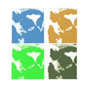 Pop Art Lemurs Notizblock