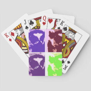 Pop Art Lemurs Spielkarten