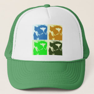 Pop Art Lemurs Truckerkappe