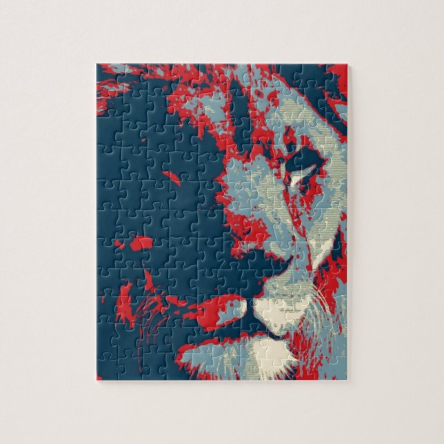 Pop Art Lion (Vertikal)