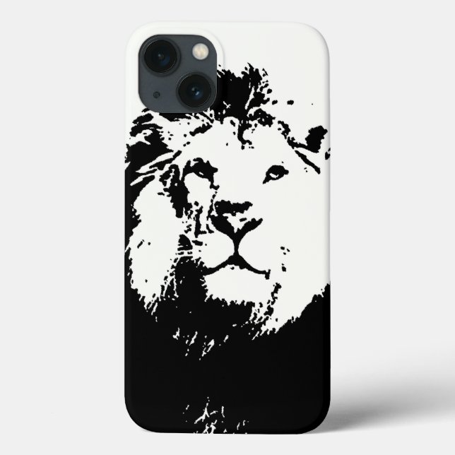 Pop Art Lion Case-Mate iPhone Hülle (Rückseite)