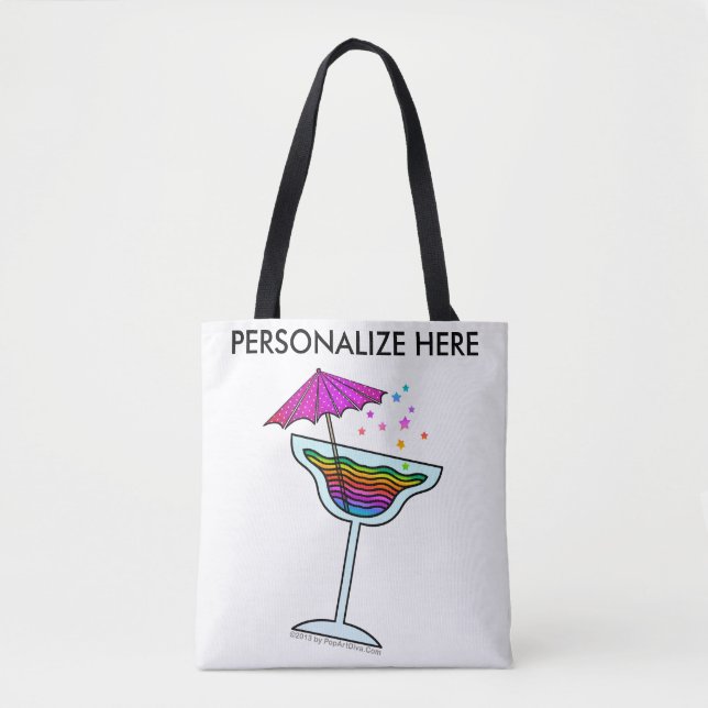 POP ART MARGARITAS TASCHE (Vorderseite)