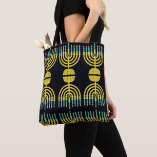 Pop Art Menorah Tasche
