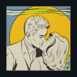 Pop Art | Moonlight Kiss | Holz Wall Art | 12 ‚x 1 Holzdruck<br><div class="desc">Moonlight Kiss

Pop Art

Erstellt durch die digitale Nachahmung des 4-Farben-Prozesses,  der in den frühen Tagen zum Drucken von Comic-Büchern verwendet wurde.</div>
