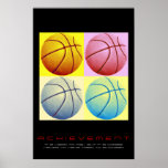 Pop Art Motivierend Leistung Basketball Poster<br><div class="desc">Ich Liebe dieses Spiel. Beliebte Sportarten - Basketball Game Ball Image.</div>