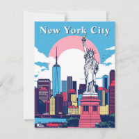 Pop Art New York City Retro Comic Statue
