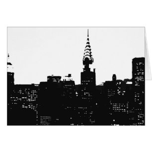 Pop Art New York Silhouette