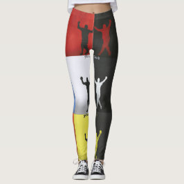 Pop art no.1 by Yeshaya Dank - Leggings