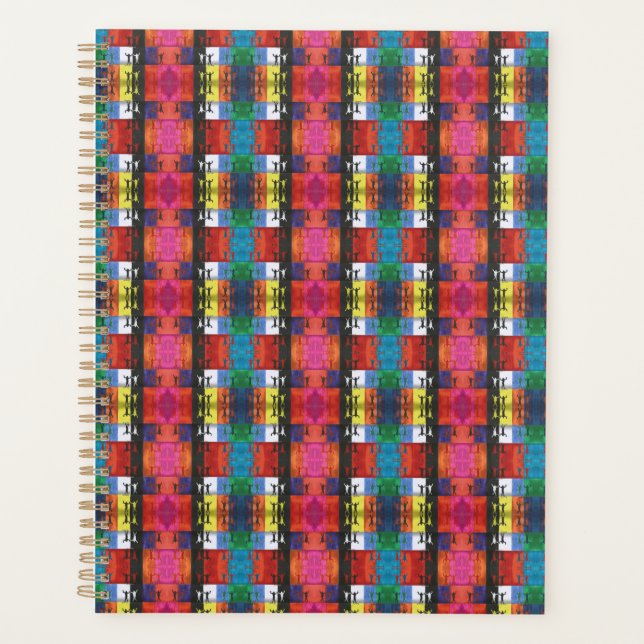 Pop art no.1 by Yeshaya Dank - unity & harmony Planer (Vorderseite)