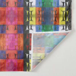 Pop art no.1 by Yeshaya Dank - unity & harmony Wandteppich