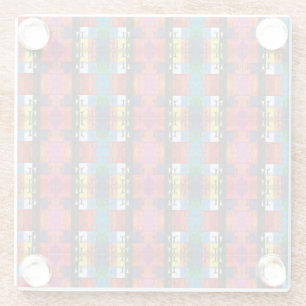 Pop Art Nr. 1 von Yeshaya Dank - Einheit & Harmoni Glasuntersetzer