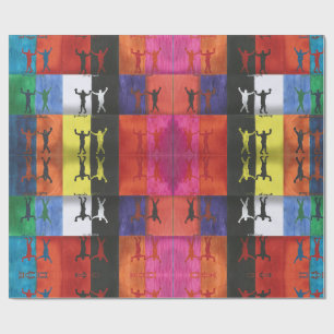 Pop Art Nr.1 von Yeshaya Dank - Einheit & Harmonie Geschenkpapier