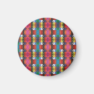 Pop-Art Nr.1 von Yeshaya Dank - Einheit und Harmon Magnet