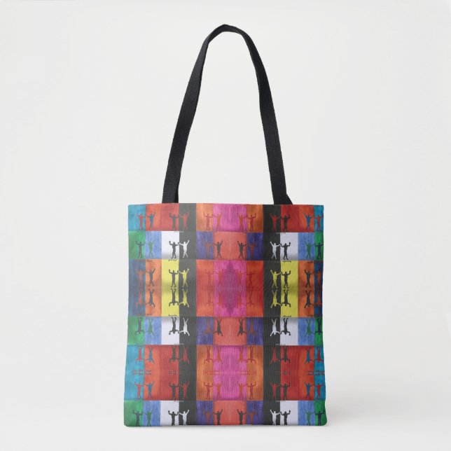 Pop-Art Nr.1 von Yeshaya Dank - Einheit und Harmon Tasche (Vorderseite)