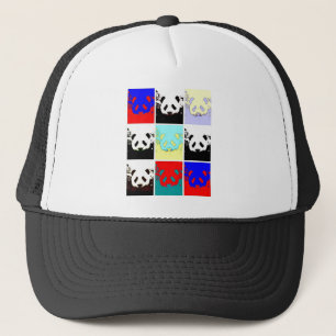 Pop Art Panda Truckerkappe