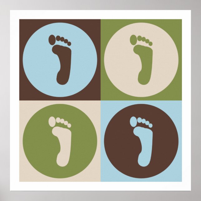 Pop Art Podiatry Poster (Vorne)