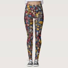 Pop Art Popcorn Leggings