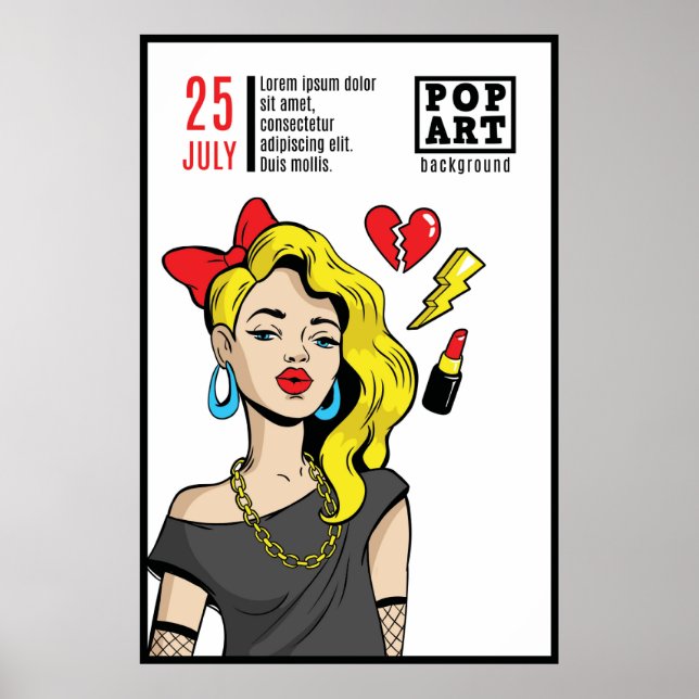 Pop Art Poster (Vorne)