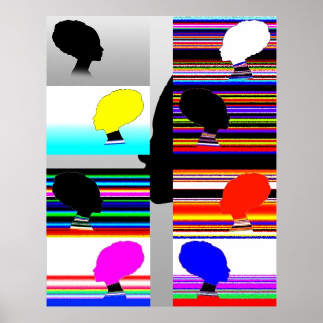 Pop Art Profiles Poster (Vorne)