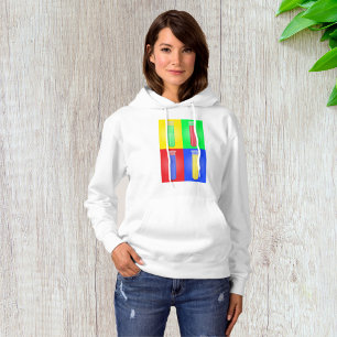 Pop-Art-Reagenzgläser Wissenschaft Chemie Labor Hoodie