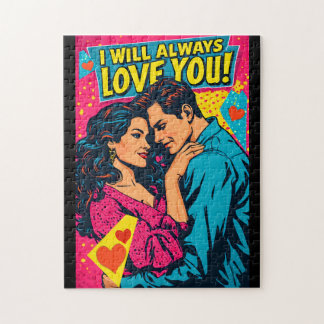 Pop Art Retro Romantik Comics Farbige Romanze